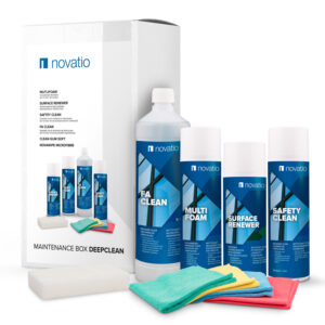 Je doffe of verkleurde garagedeur weer als nieuw met het Deep Clean pakket van Novatio | Deurenbaas.nl